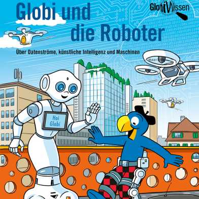 Globi and the robots - cover