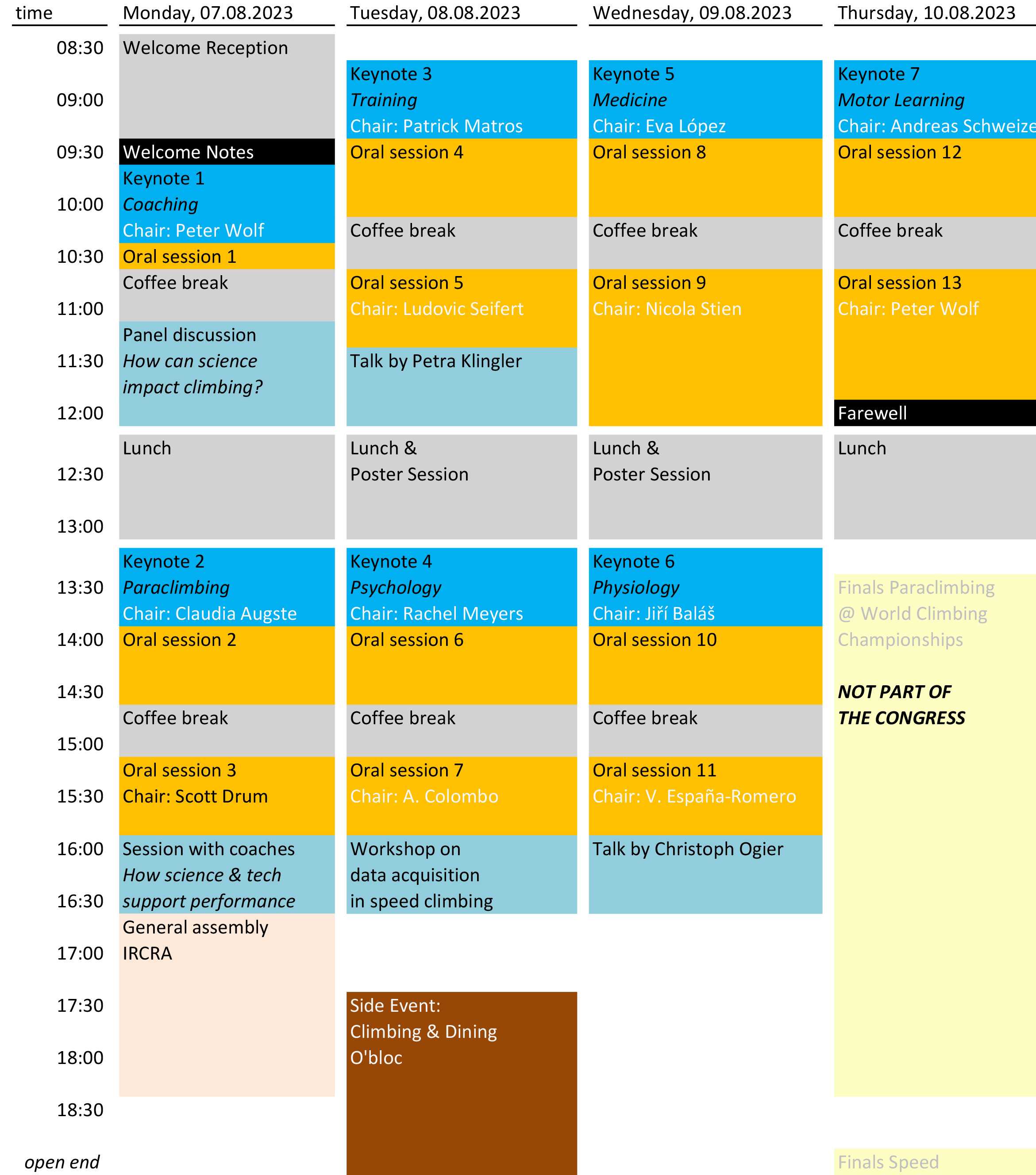 Picture of the official Programm Link to detail programm